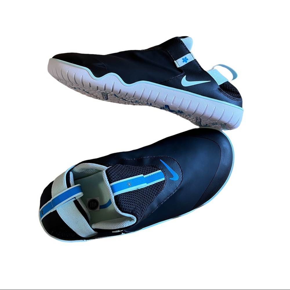 SOLD Nike Air Zoom Pulse Unisex Water-Resistant Slip-On Black Blue Hero 10.5 - Picture 5 of 9